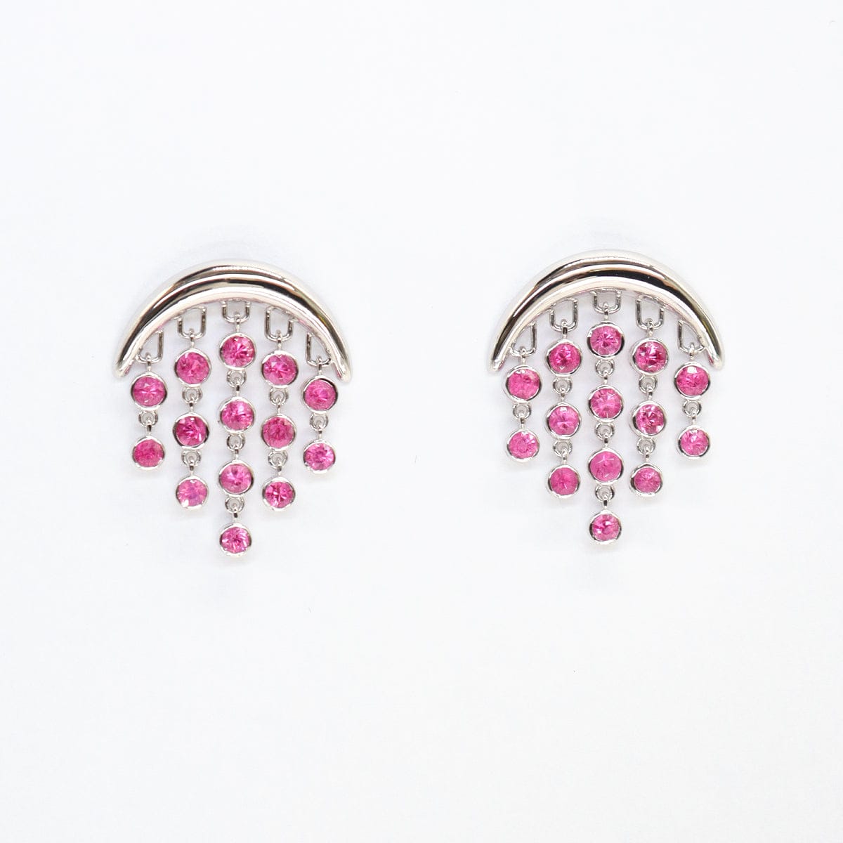 Luxury Promise Sandys moon shine drop Jedi earrings WG/ YG AVCHK332