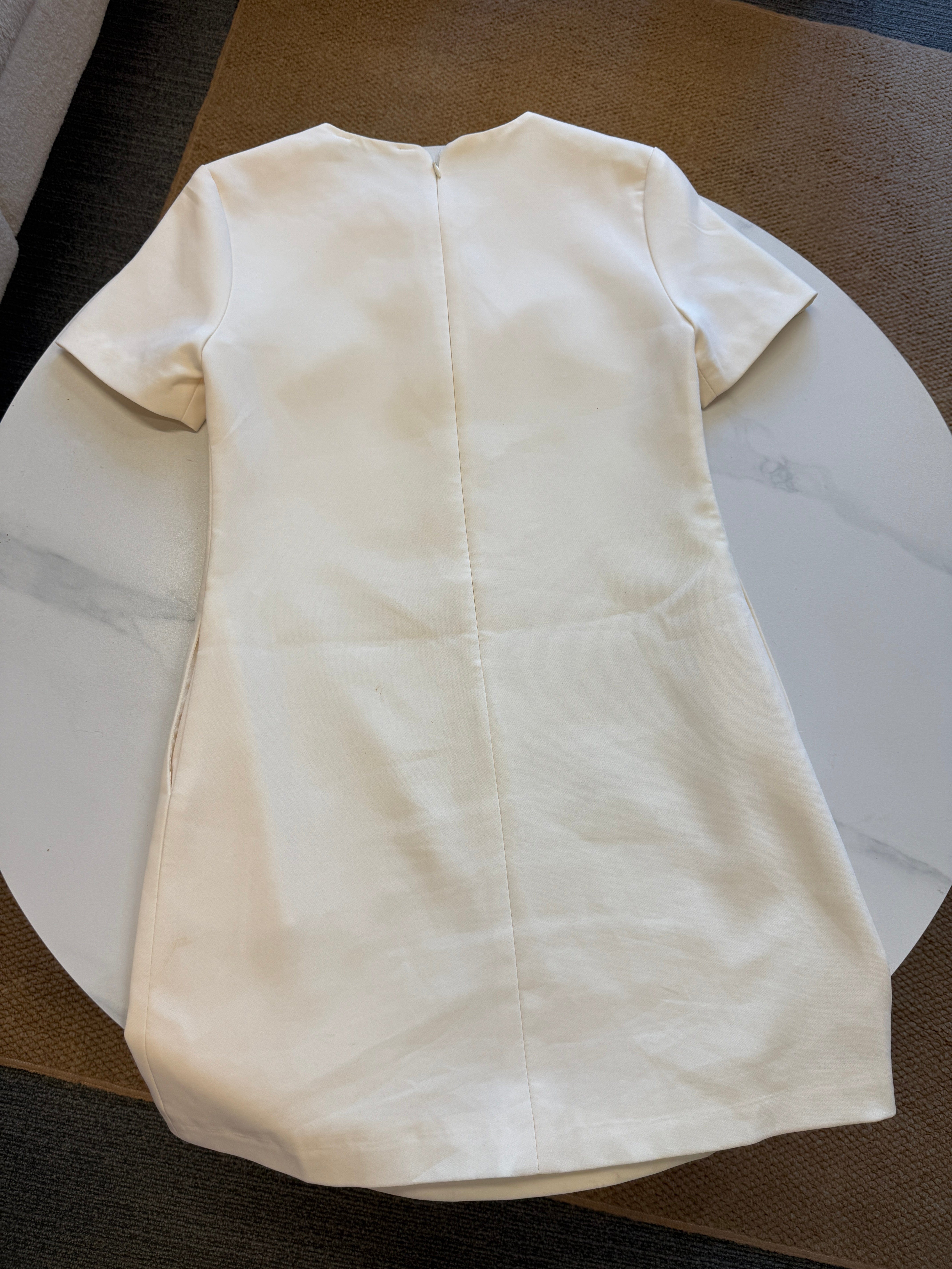 Luxury Promise Self-portrait mini white dress size UK 6