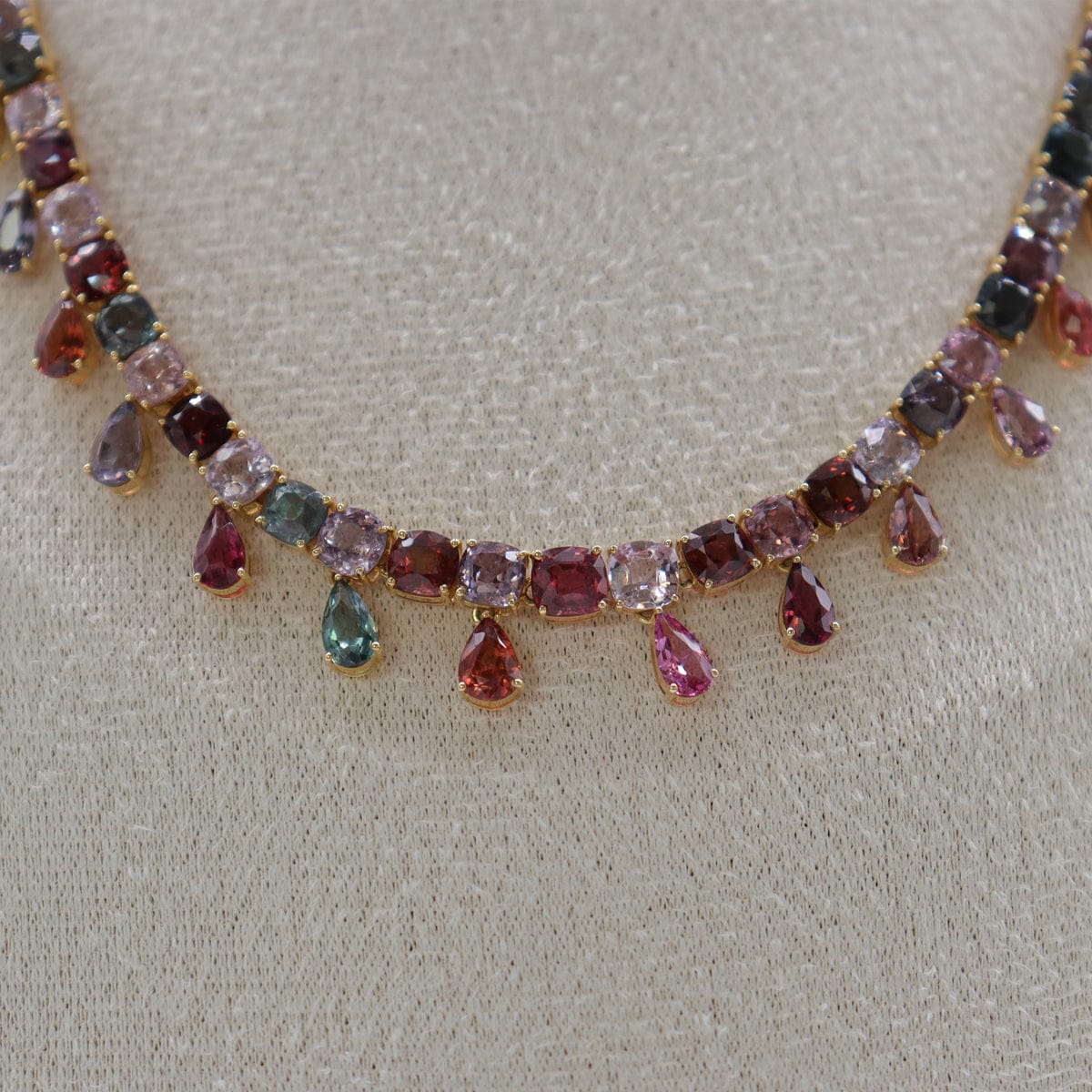 Luxury Promise SPINEL DRIP NECKLACE AVCHK360