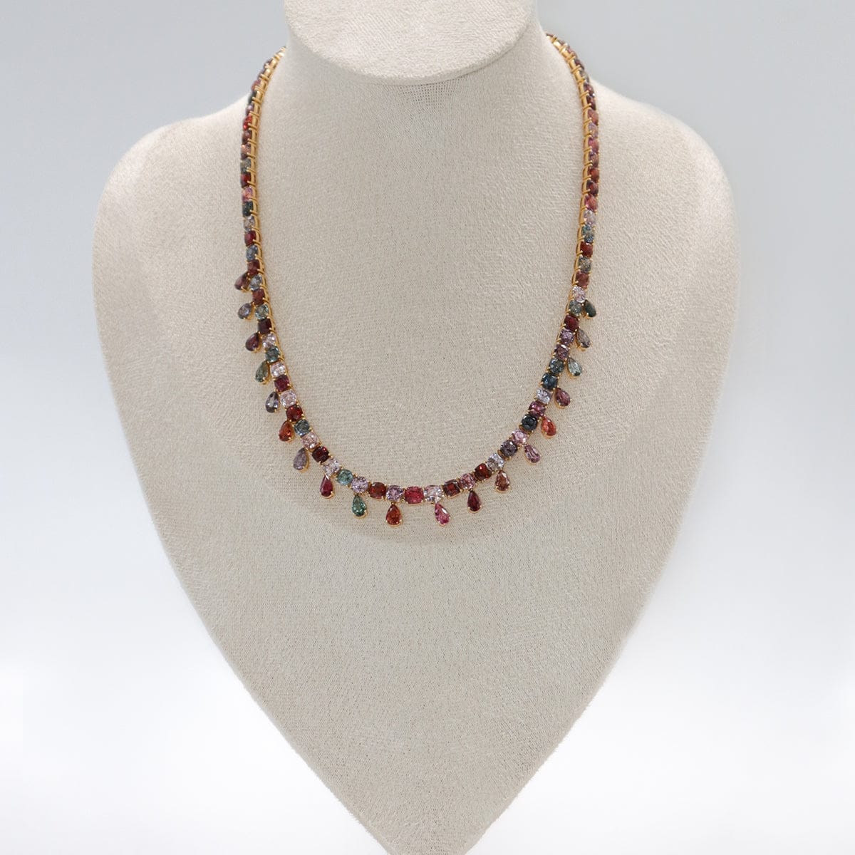 Luxury Promise SPINEL DRIP NECKLACE AVCHK360