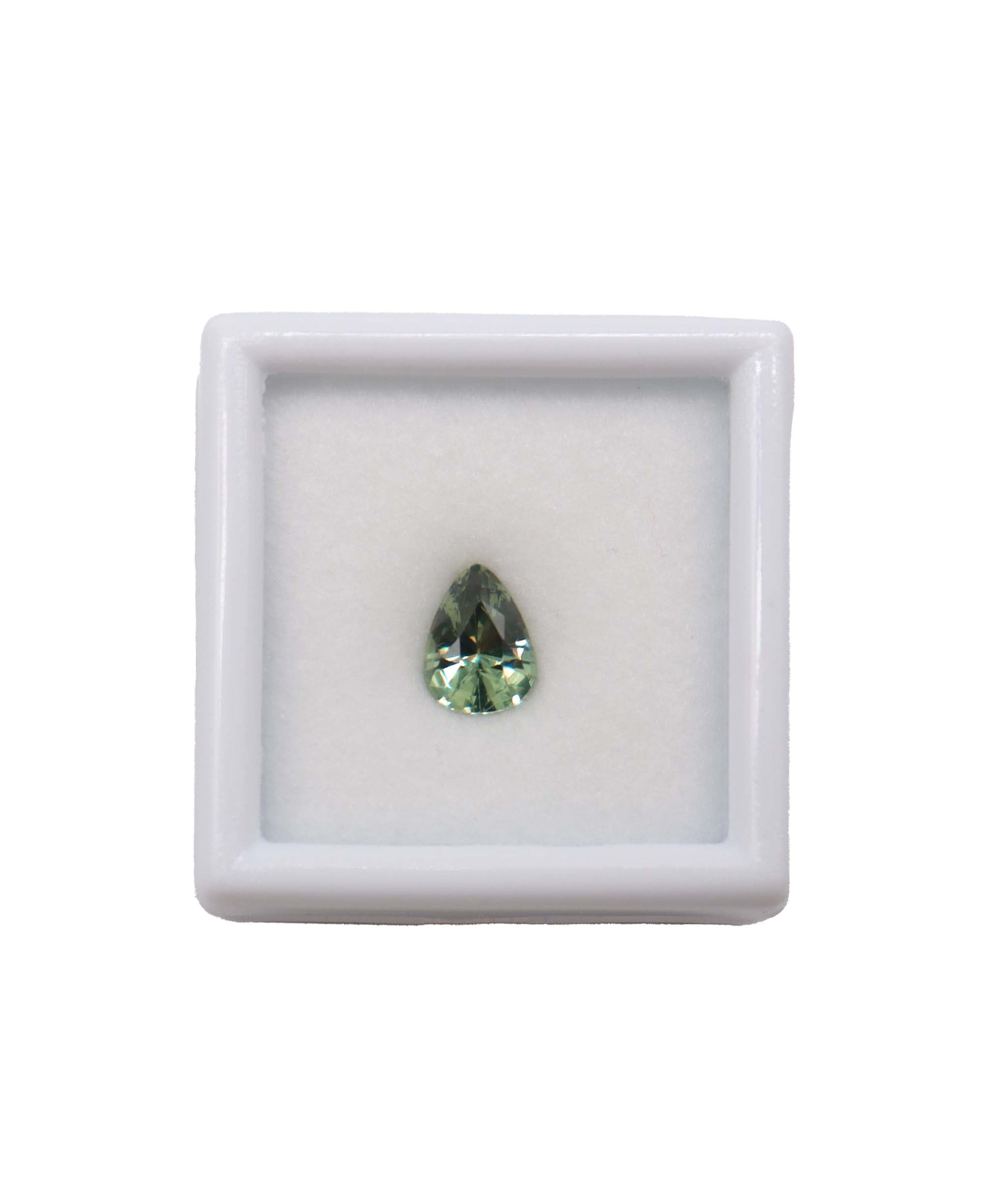 Luxury Promise TEAL GREEN SAPPHIRE NATURAL UNHEATED 1 MS 18028 MS 18028