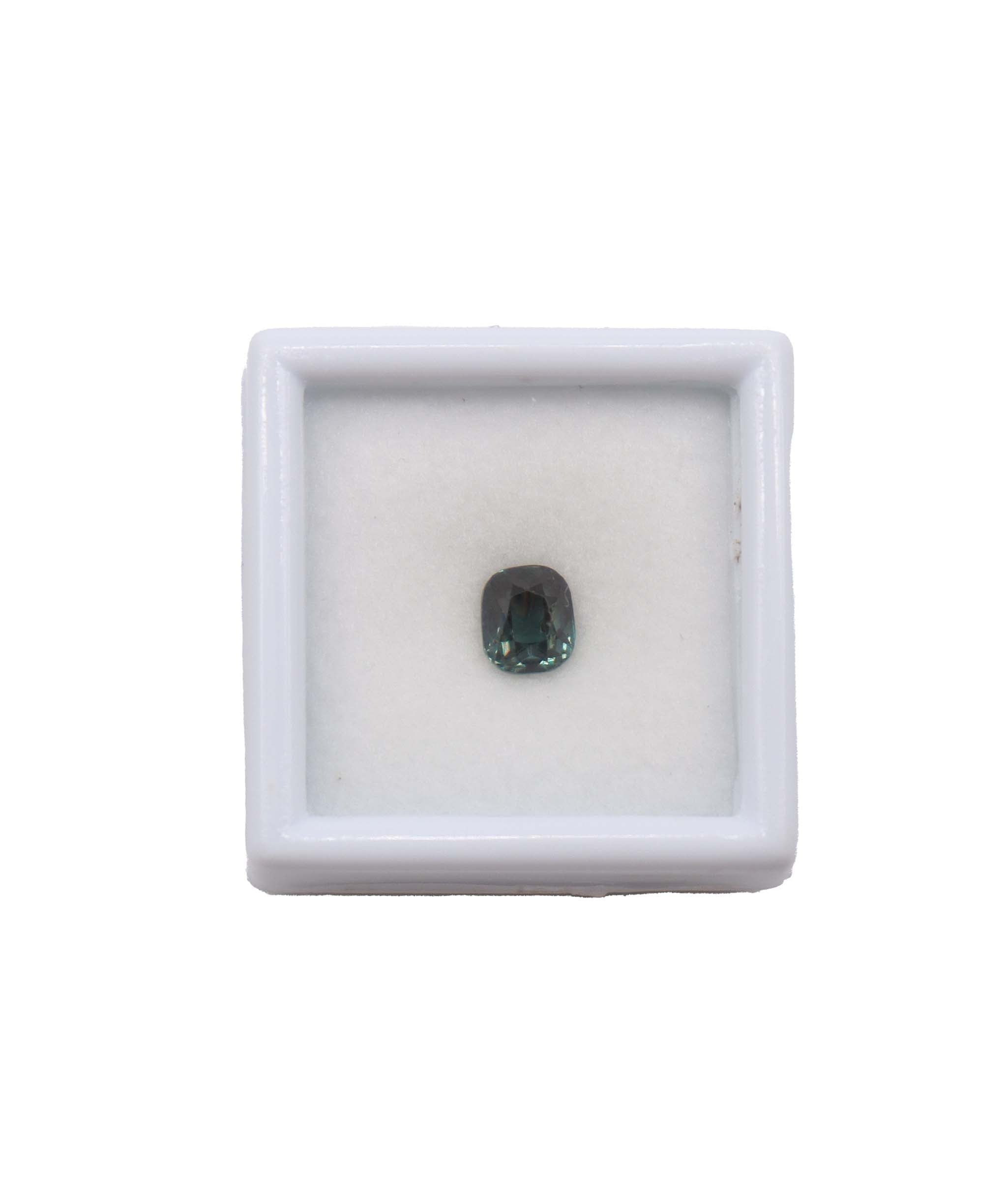 Luxury Promise TEAL SAPPHIRE NATURAL UNHEATED 1.02 MS 18771-12 MS 18771-12