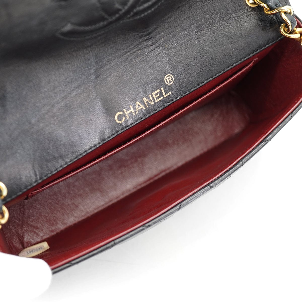 Luxury Promise VINTAGE CHANEL BIG COCO MATELASSE CHAIN SHOULDER BAG BLACK LAMB SKIN GOLD HARDWARE 90324750
