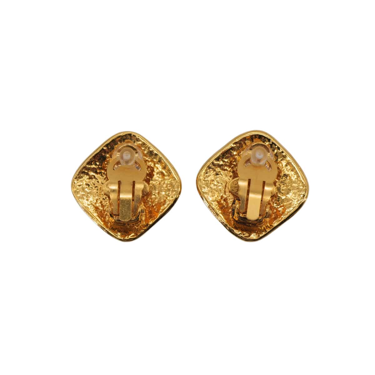 LUXURY PROMISE VINTAGE CHANEL EARRINGS COCOMARK GOLD ACCESSORY 94P 90323182