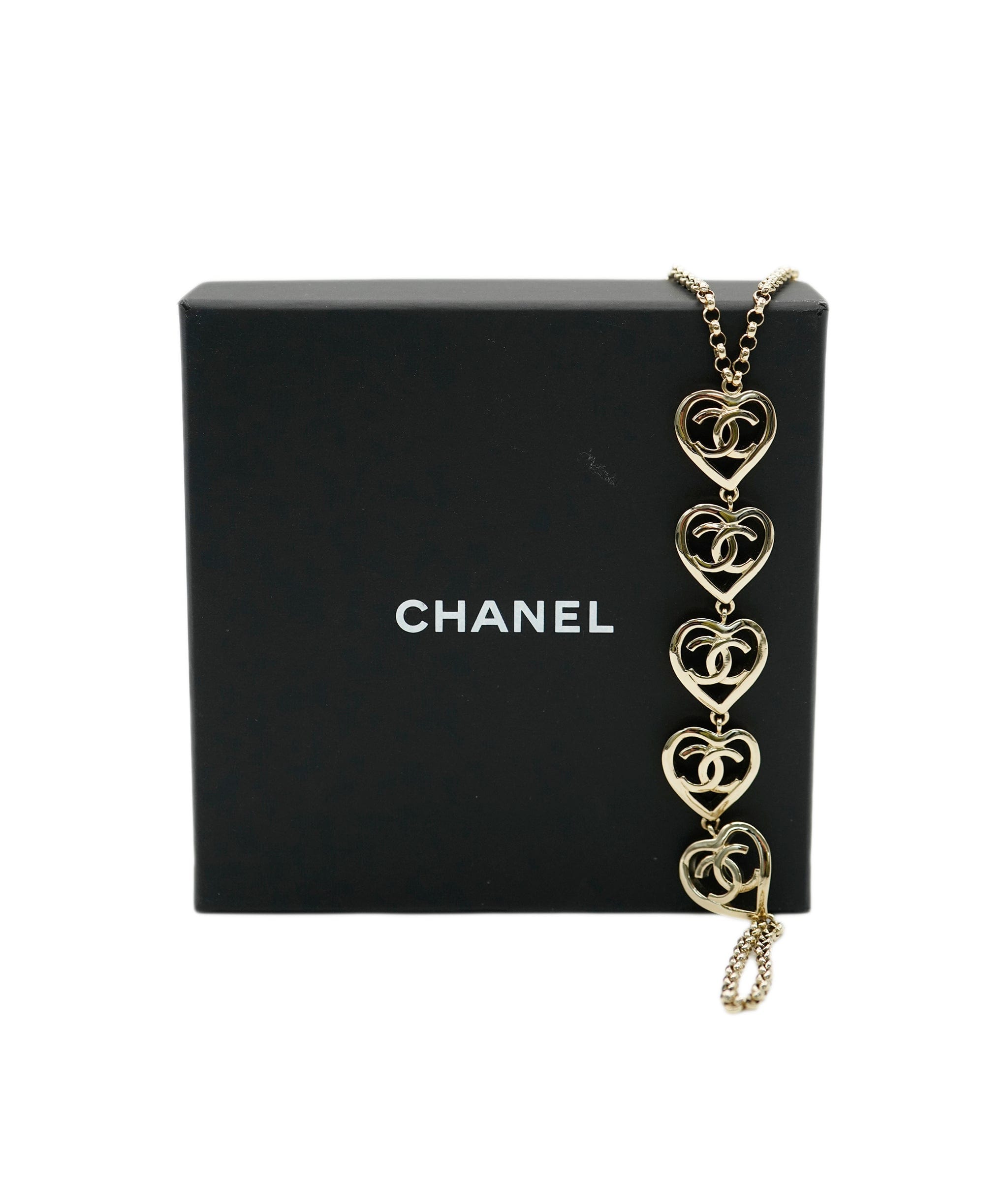 LuxuryPromise Chanel Heart Motif Choc B22P Necklace ALC1967