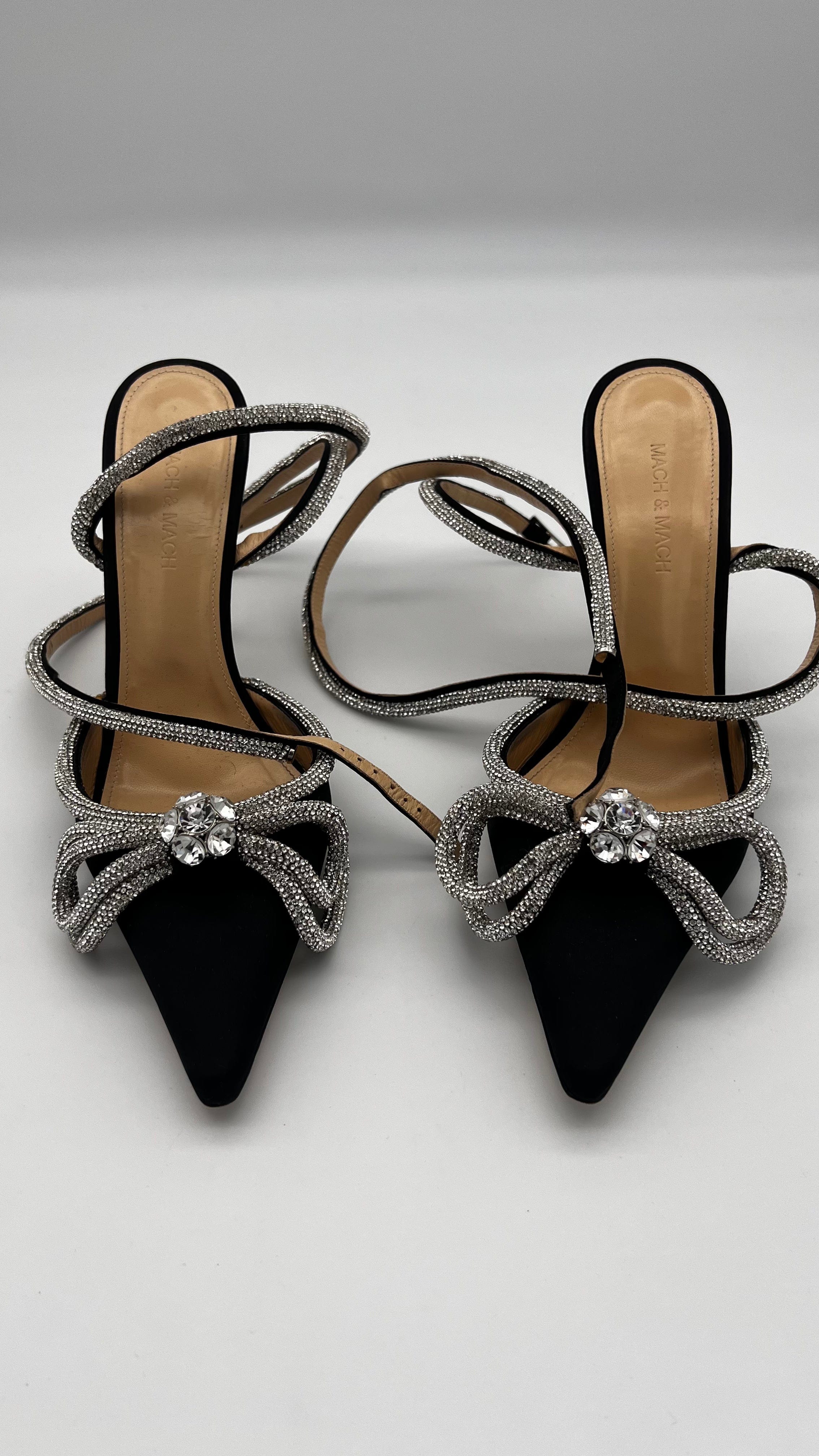 Mach&Mach Mach and Mach Diamonte Heels AVL1155