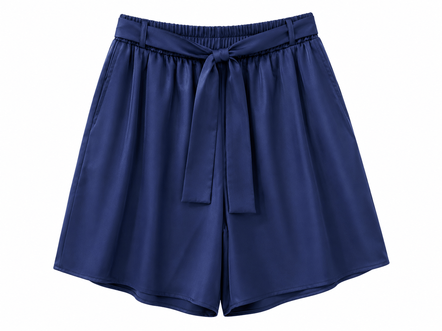 Maison Clad BERMUDA MAXI HELENA NAVY BLUE POCKETS MCL11861