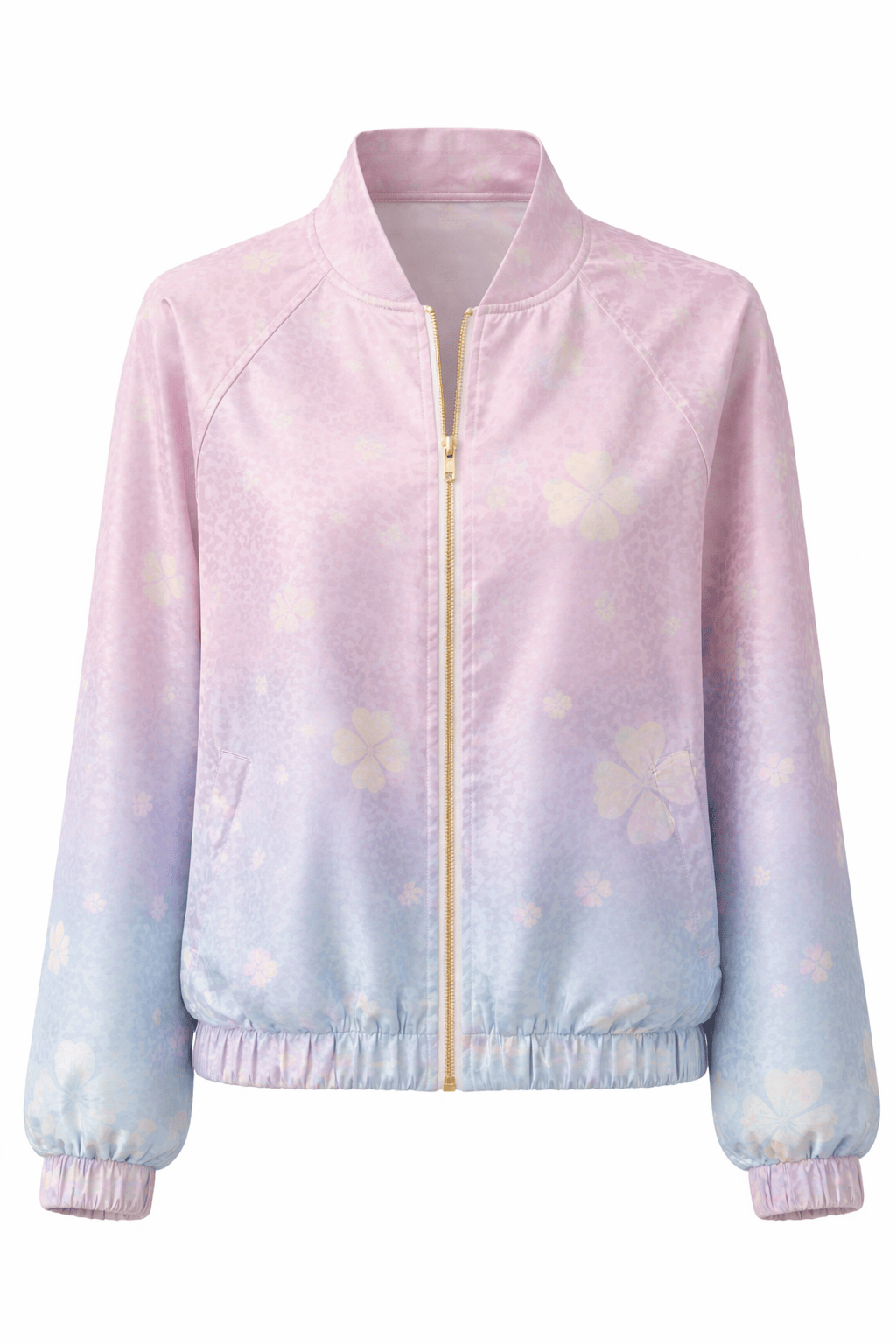 Maison Clad BOMBER CAPE JACQUARD CLOVER GRADIENT MCL00516