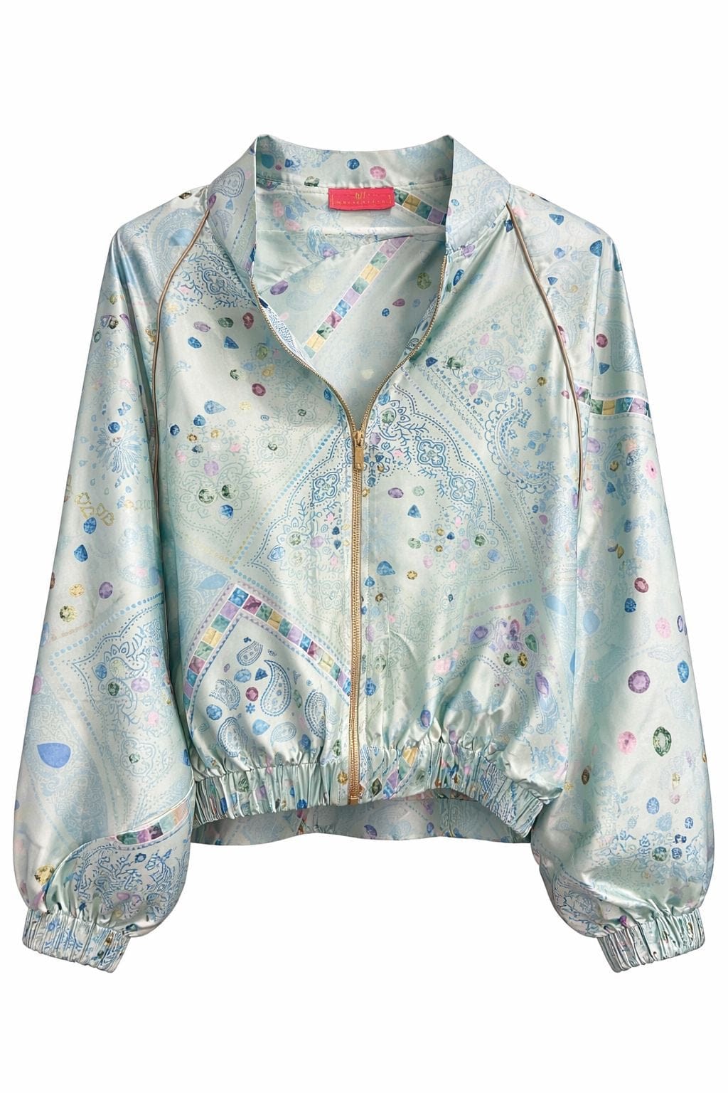 Maison Clad BOMBER CAPE PARAIBA BANDANA TURQUOISE MCL00917
