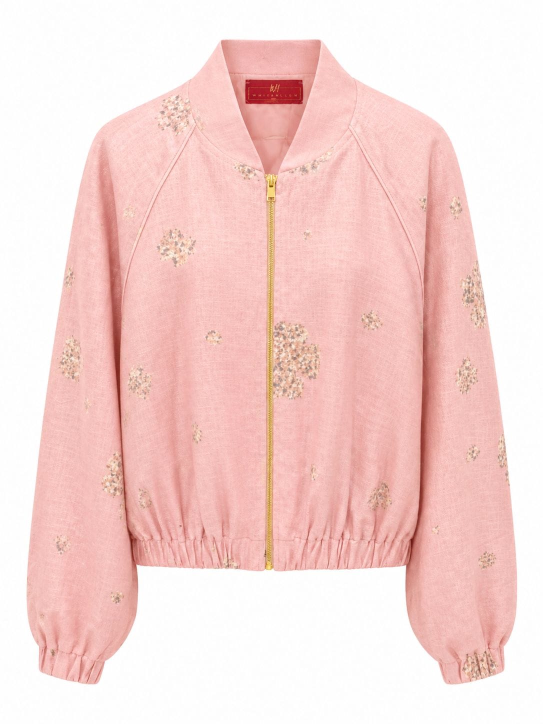 Maison Clad BOMBER CLASSIC LINEN LUCKY CHARM PINK MCL11203