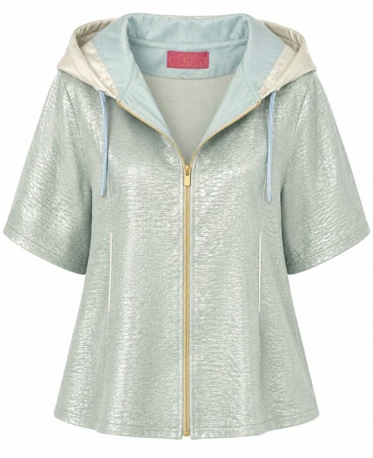 Maison Clad BOMBER GREEN SHORT SLEEVES MCL11854