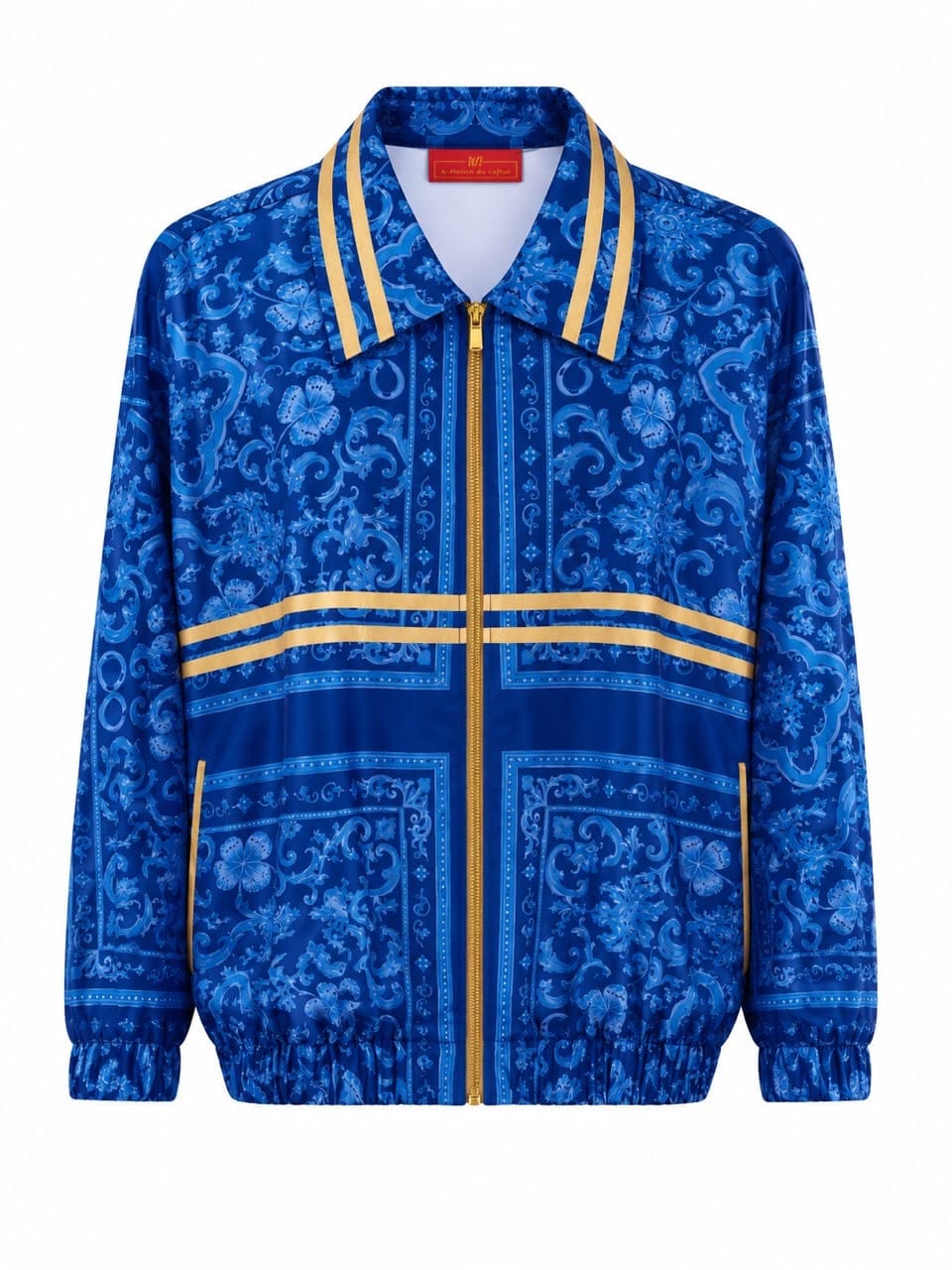 BOMBER VINCE MOSAIC NAVY BANDANA ORGANZA STRIPES MCL12257