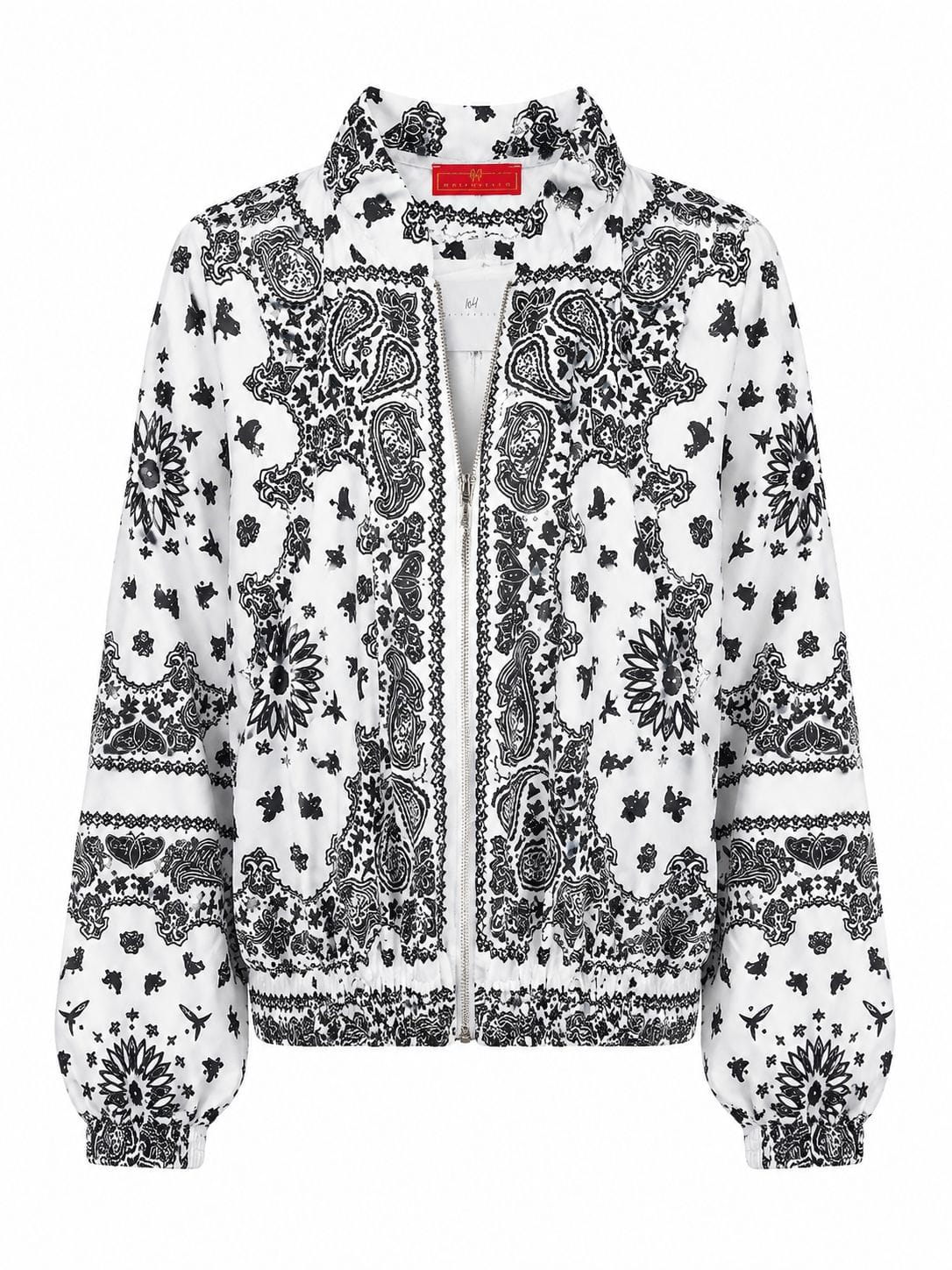 CAPE BOMBER WHITE BLACK BANDANA MCL13215