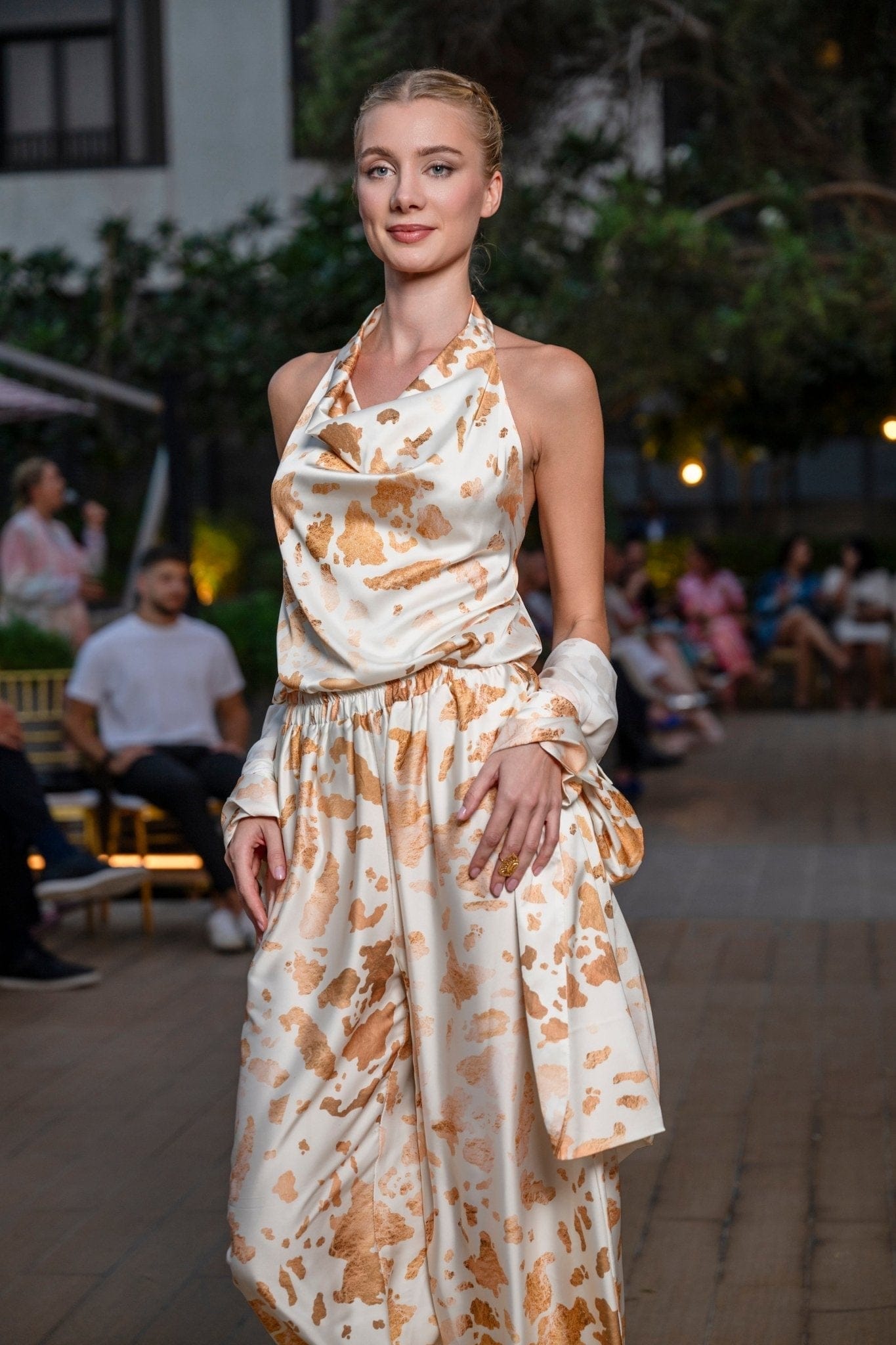 Maison Clad CARAIBE TOP COW GOLD MCL0079