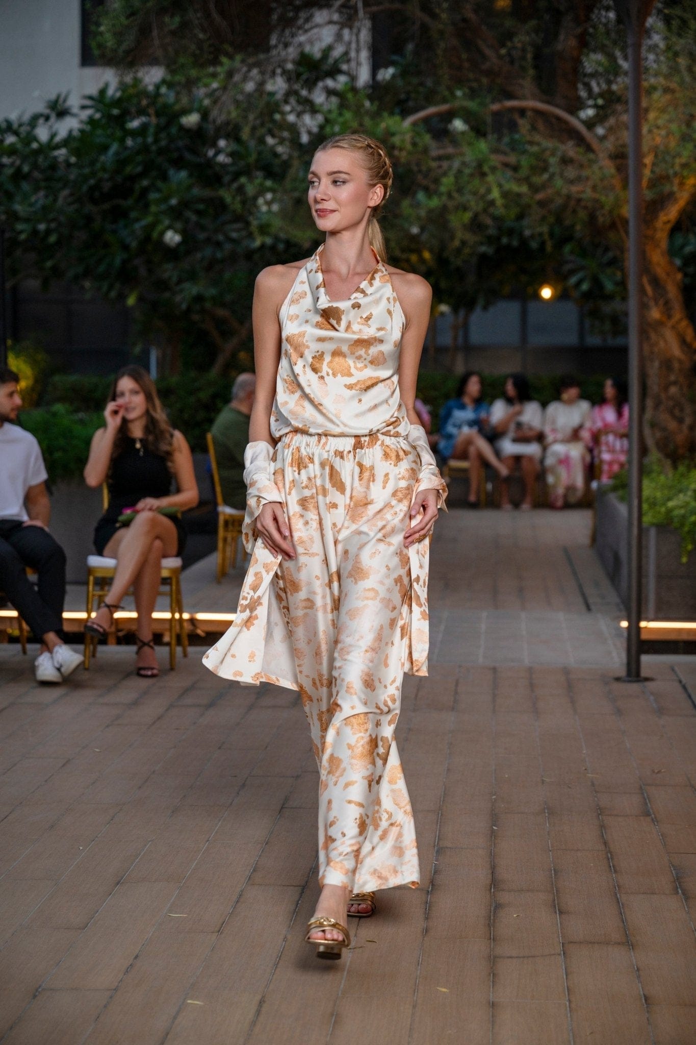 Maison Clad CARAIBE TOP COW GOLD MCL0079