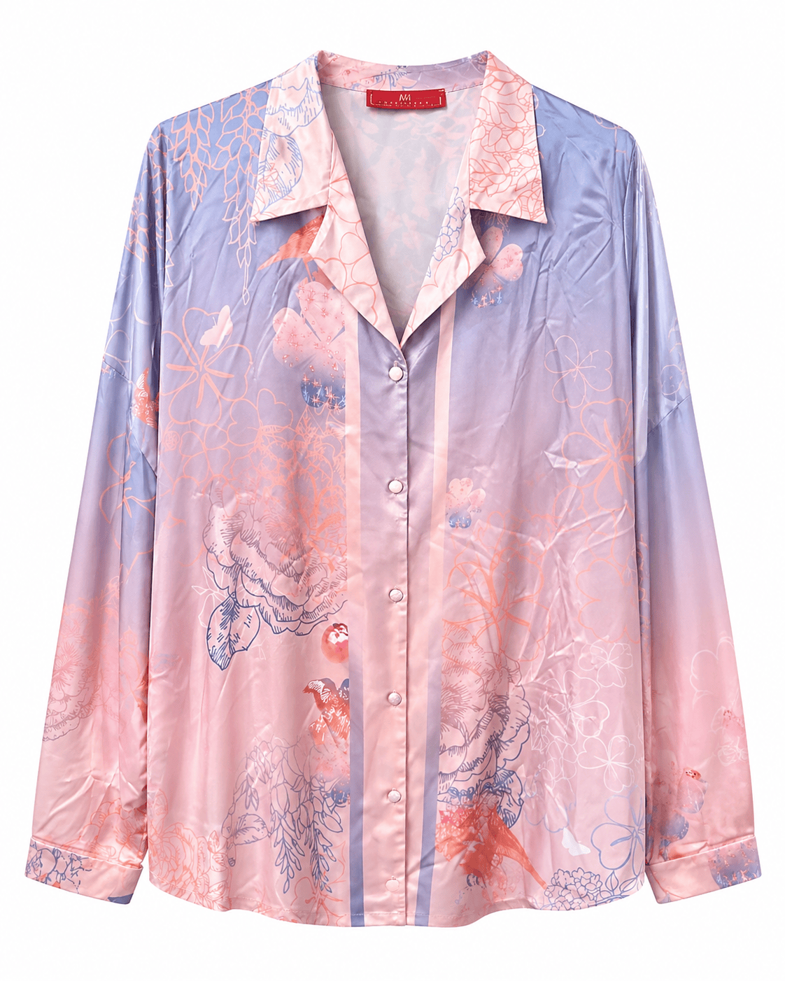 Maison Clad DRESS ARTY SHIRT BACK STORY MAISON CLAD X SOPHIE SHOHET MCL11145