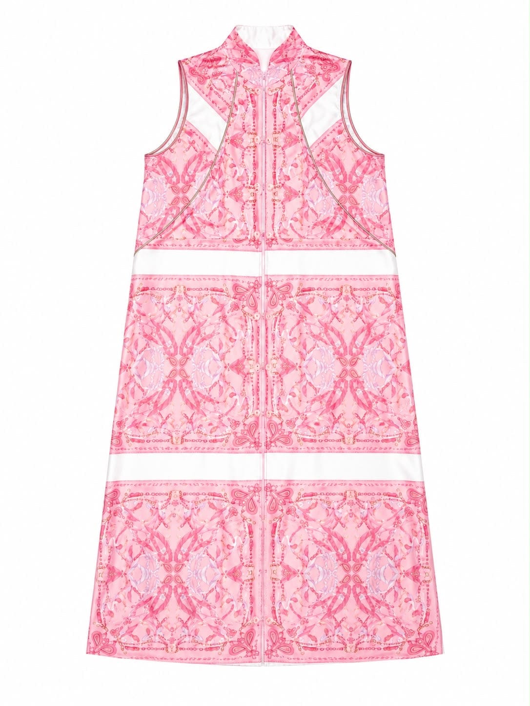 Maison Clad DRESS BOM BOM PINK BANDANA CHAIN MCL12633