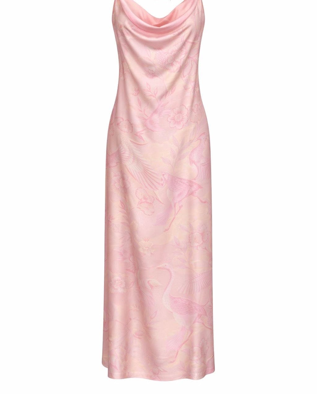 Maison Clad DRESS CARAIBE PINK YELLOW MCL00546