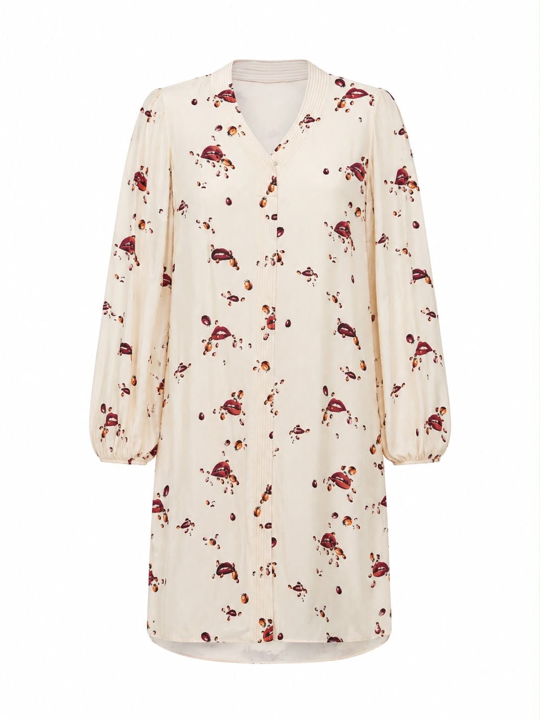 Maison Clad DRESS CURTIA LADYBUG SILK MCL12779