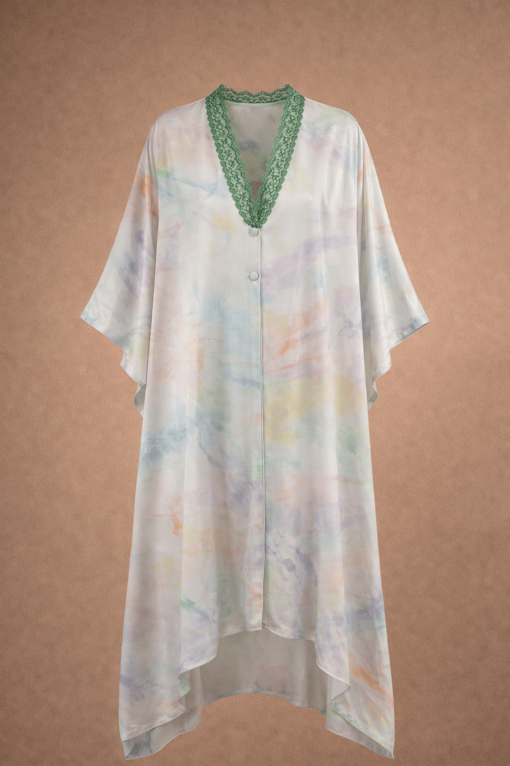 Maison Clad DRESS EVANGELIA KAFTAN WITH LACE DETAIL MCL00244