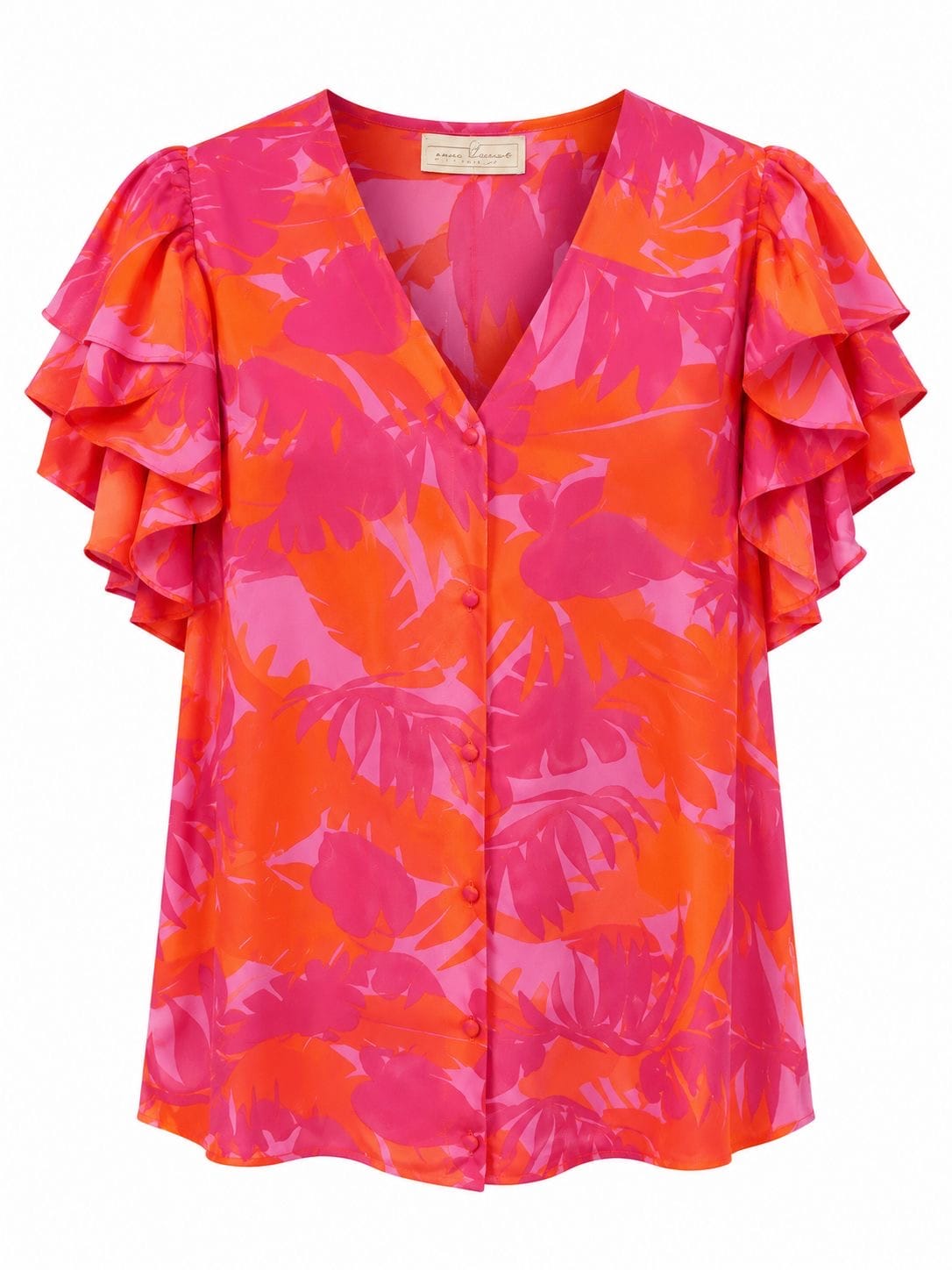 Maison Clad DRESS FAIRY PINK RED MCL11867