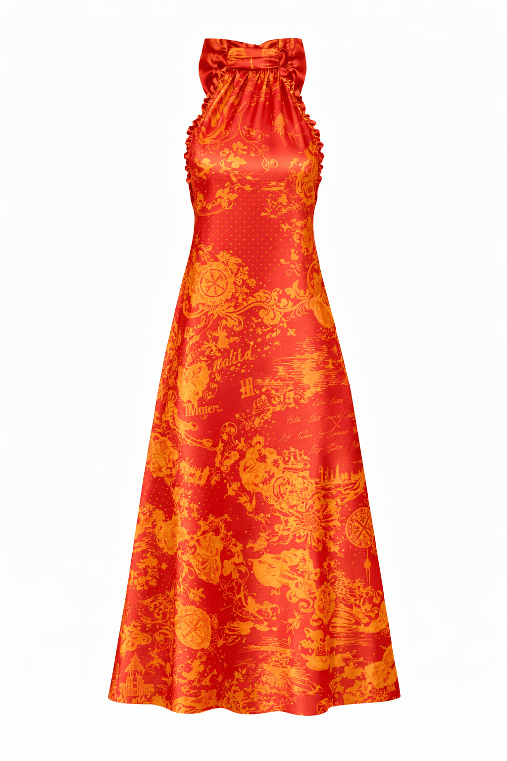 Maison Clad DRESS HAIFA JOUY PINK MCL00547