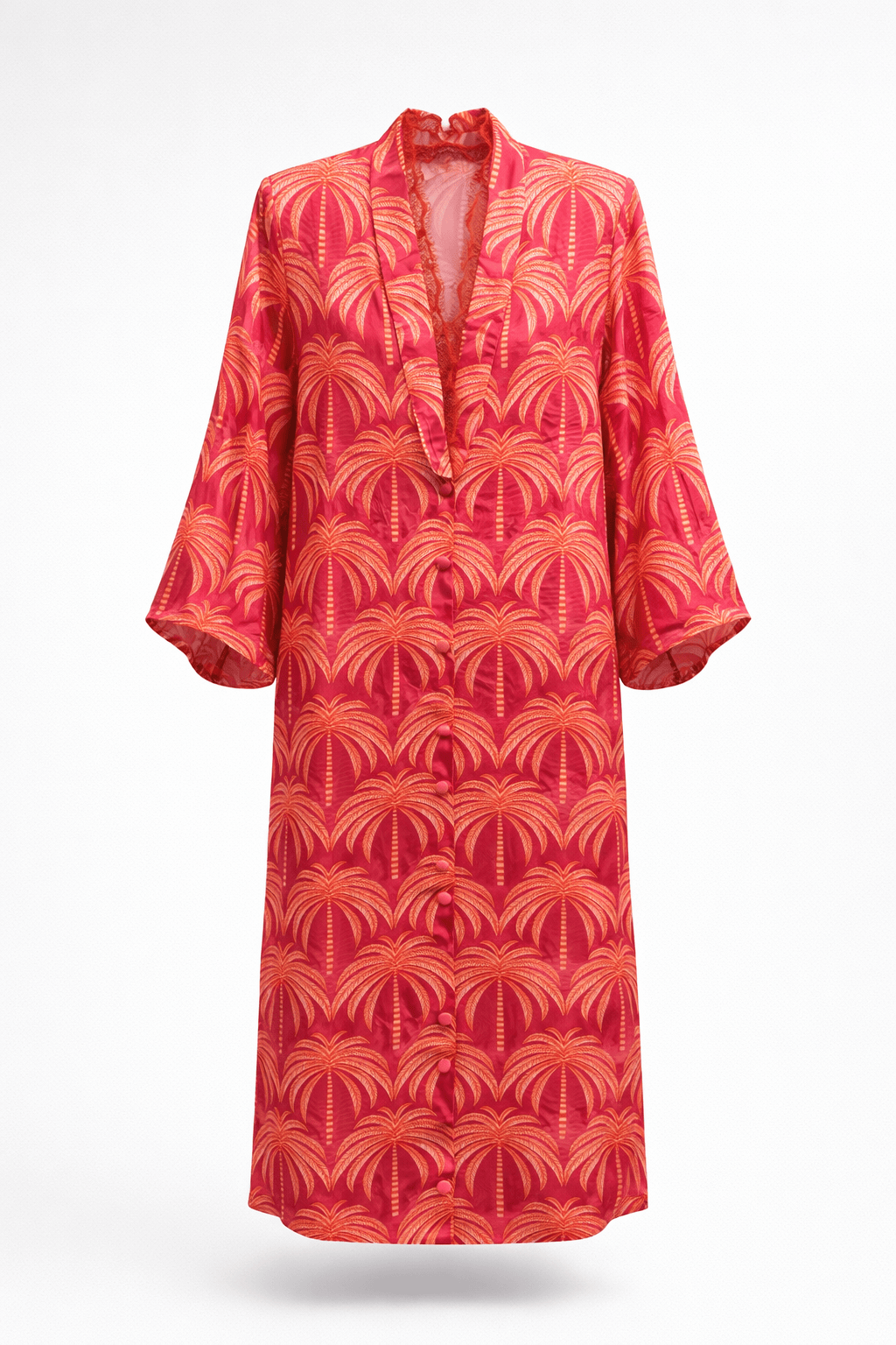 Maison Clad DRESS JANA PALMTREE LACE DETAILS MCL00575