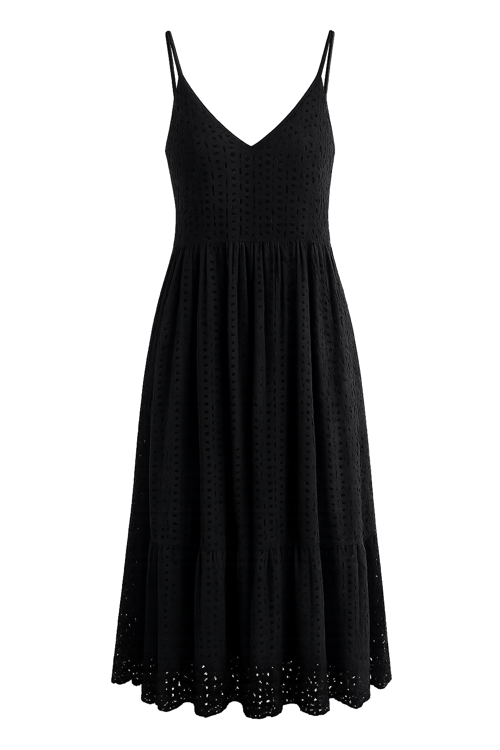 Maison Clad DRESS LACE BLACK MCL12023