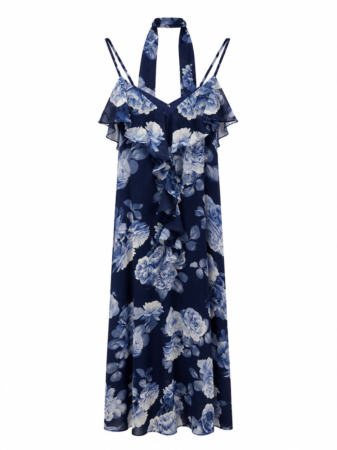 Maison Clad DRESS MAGGUY BLUE MCL12183