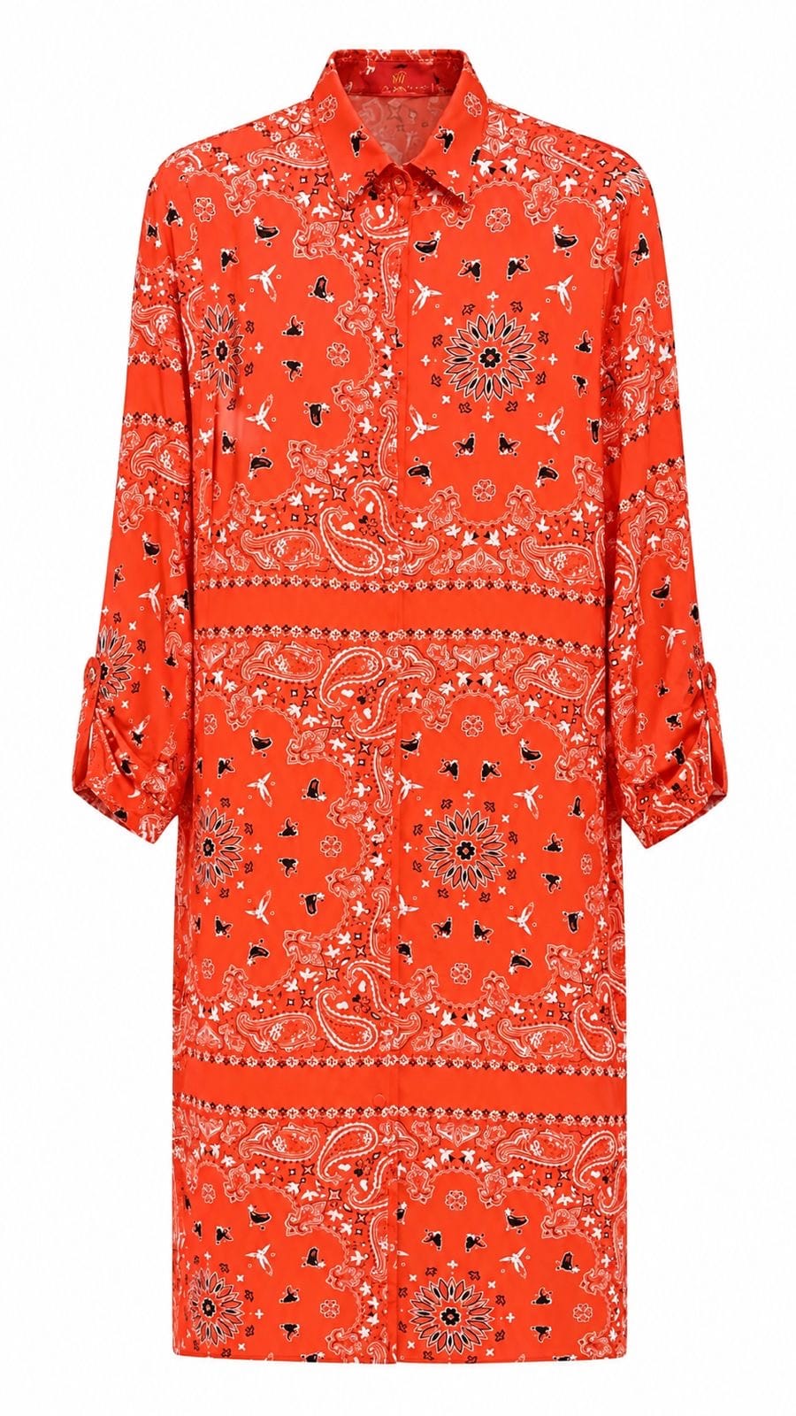 DRESS ROLLA BANDANA DOVE ALL OVER RED MCL12050