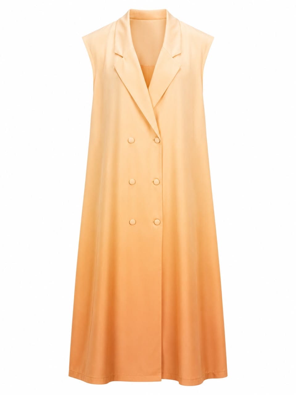 Maison Clad DRESS SARAH GRADIENT CAPPUCCINO MCL12263