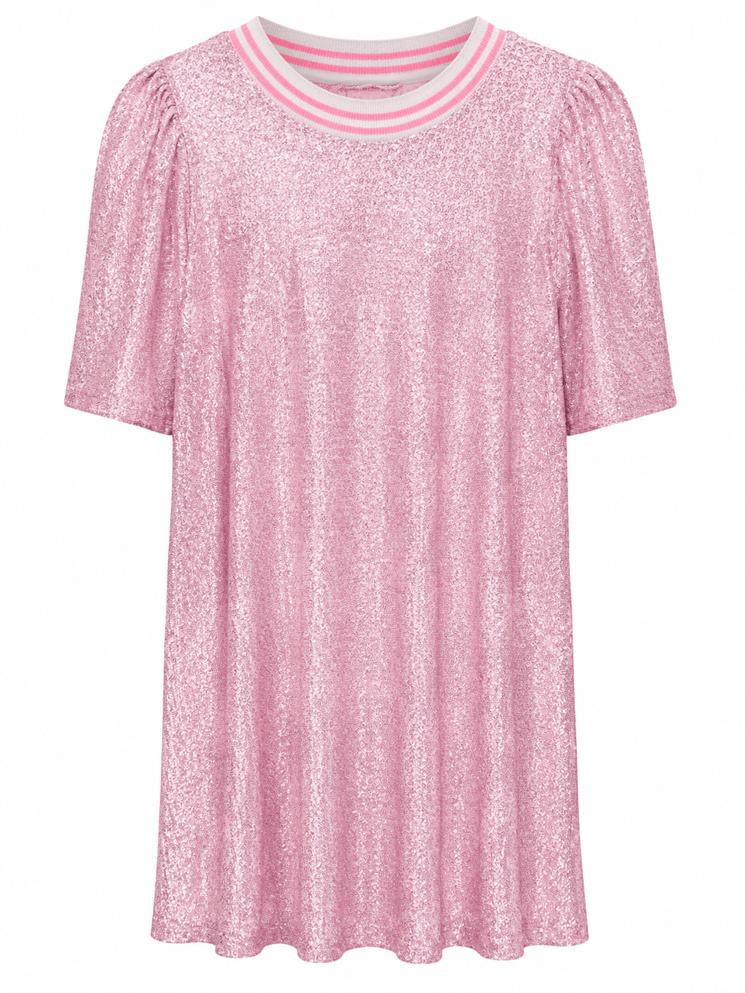 Maison Clad DRESS SEQUINS PINK MCL11955