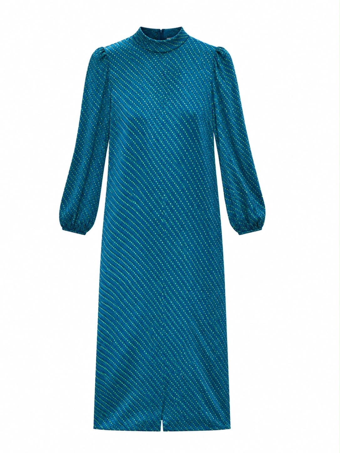 Maison Clad DRESS SILK JILLY GREEN MCL12763