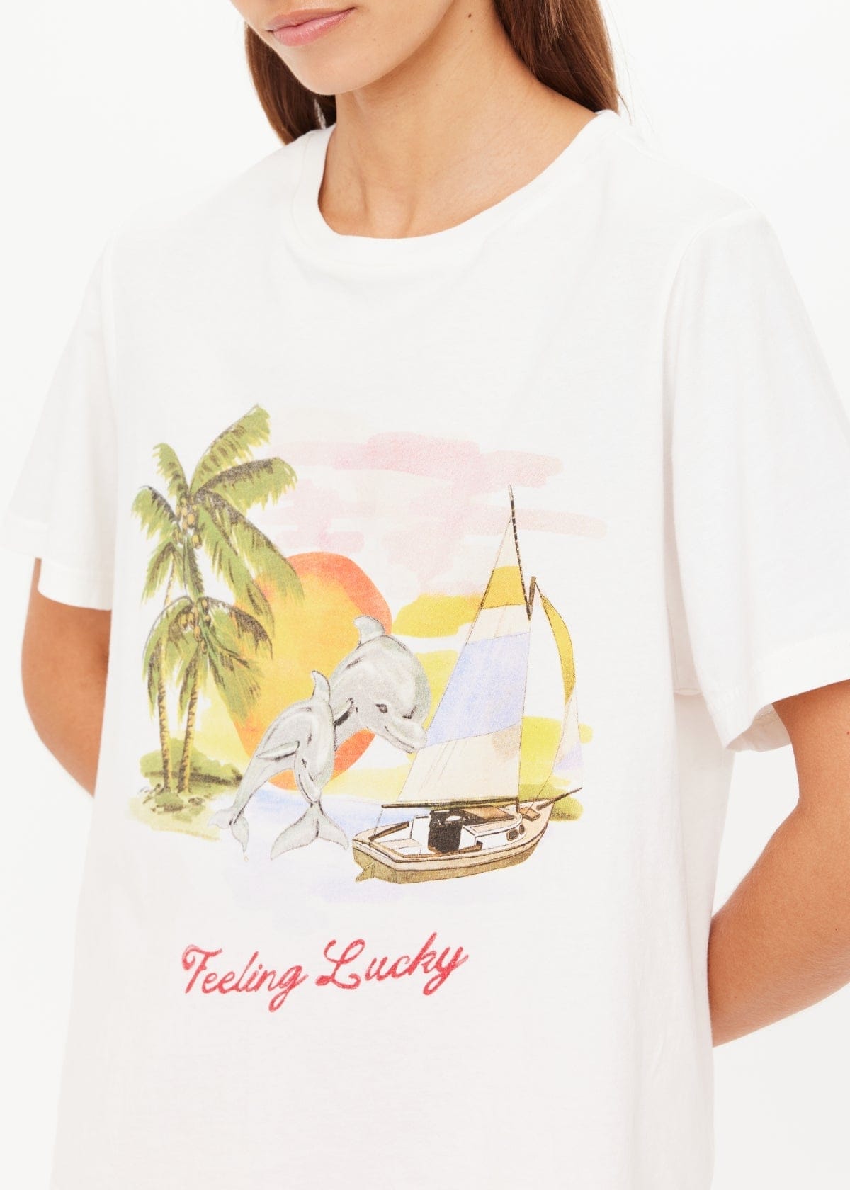 Maison Clad FEELING LUCKY TEE MCL12413