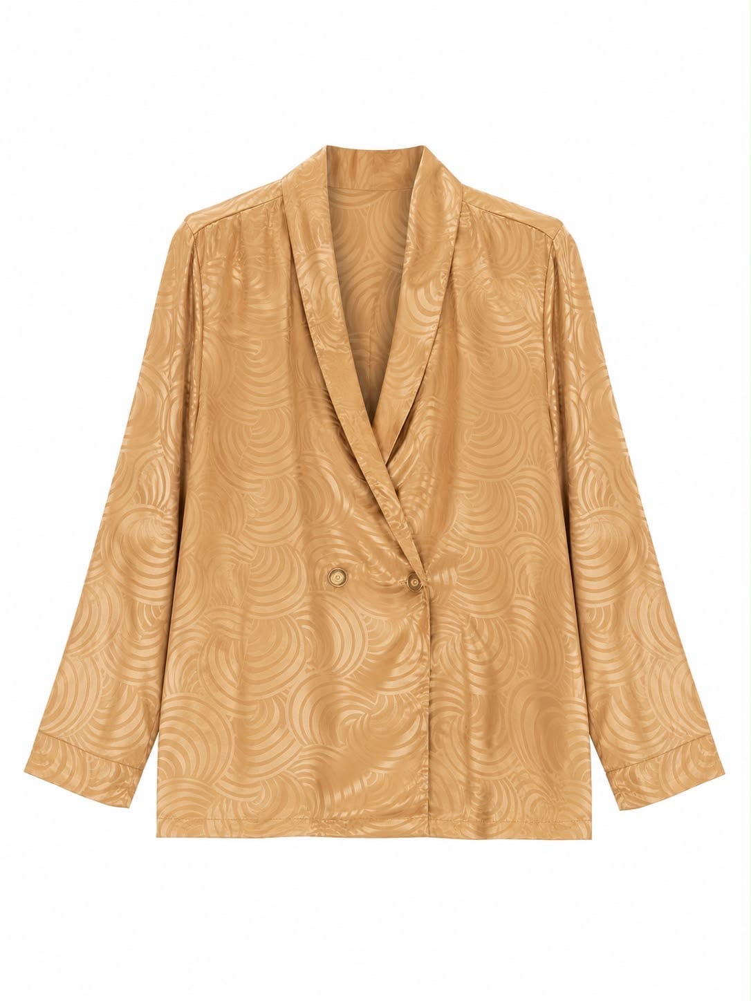 GOLD SHIMMERS SUIT TROUSER AND JACKET MCL12359