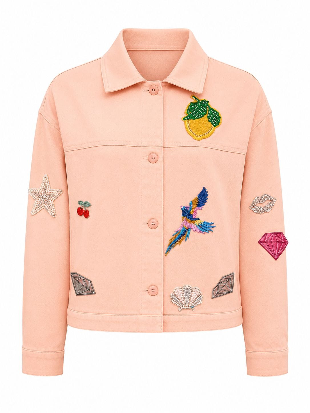 Maison Clad JACKET DENIM PEACH MCL13183