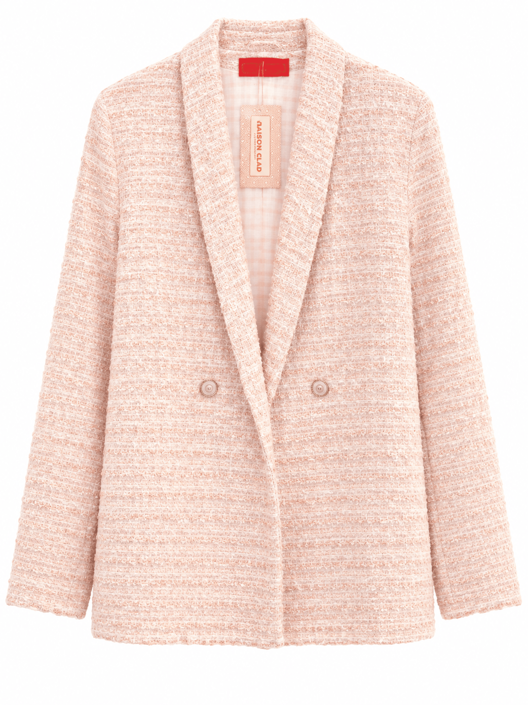 Maison Clad JACKET TWEED PINK MCL12248