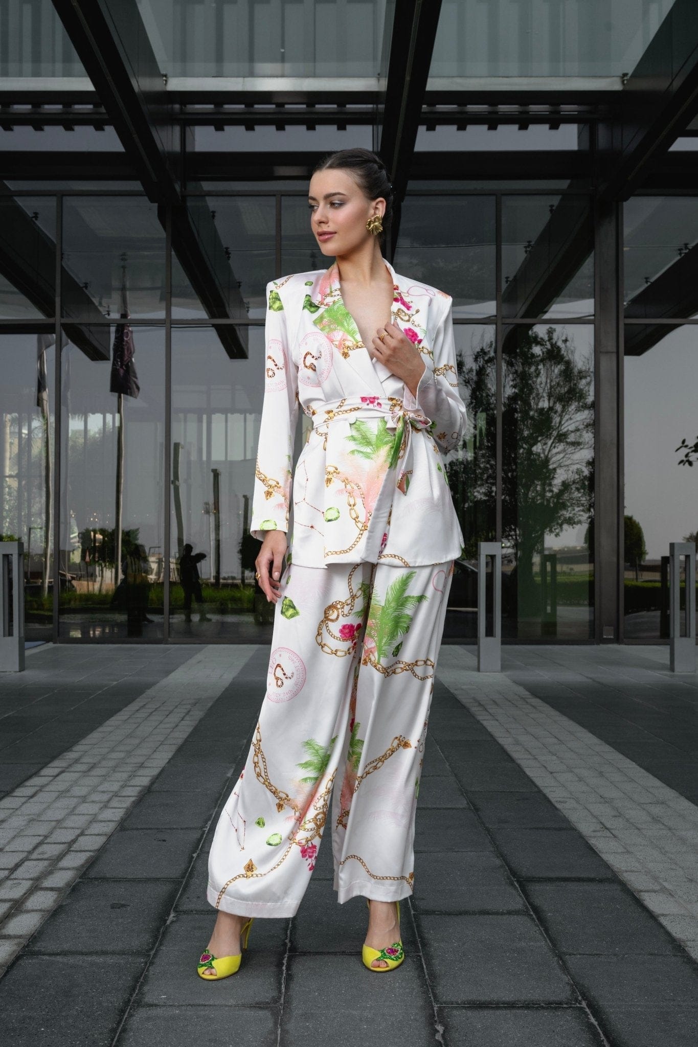 Maison Clad JACKSON JACKET LEO OFF WHITE MCL0067