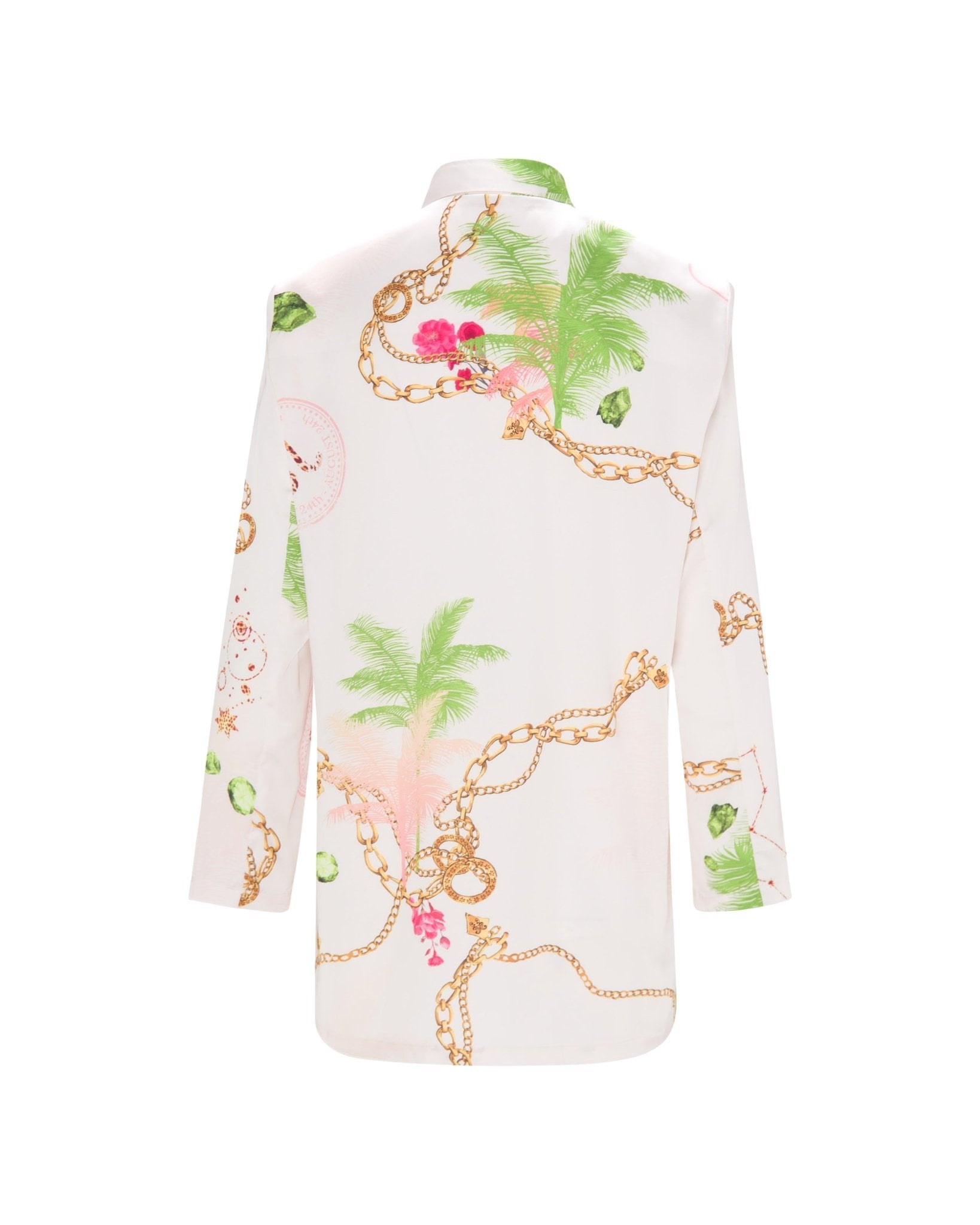 Maison Clad JACKSON JACKET LEO OFF WHITE MCL0067
