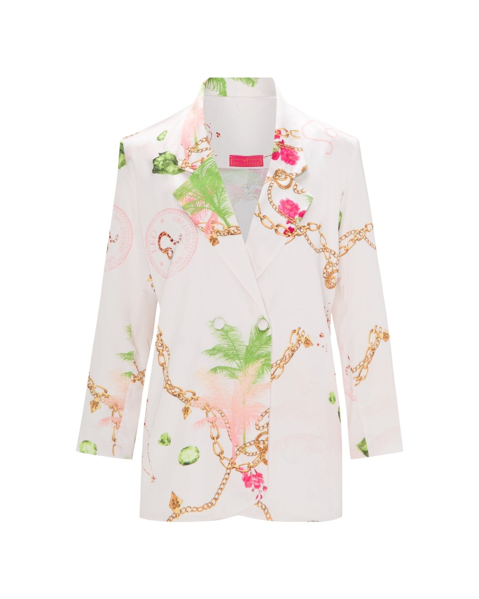 Maison Clad JACKSON JACKET LEO OFF WHITE MCL0067