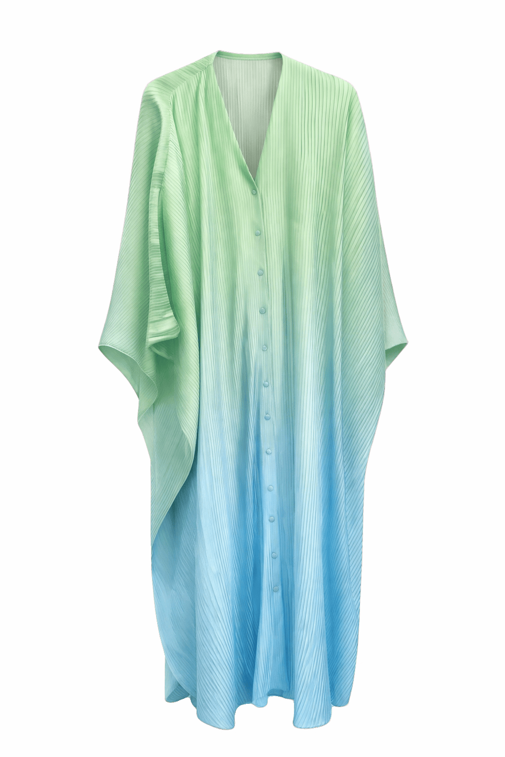 Maison Clad KAFTAN EVANGELIA PLEATED GREEN MCL00179