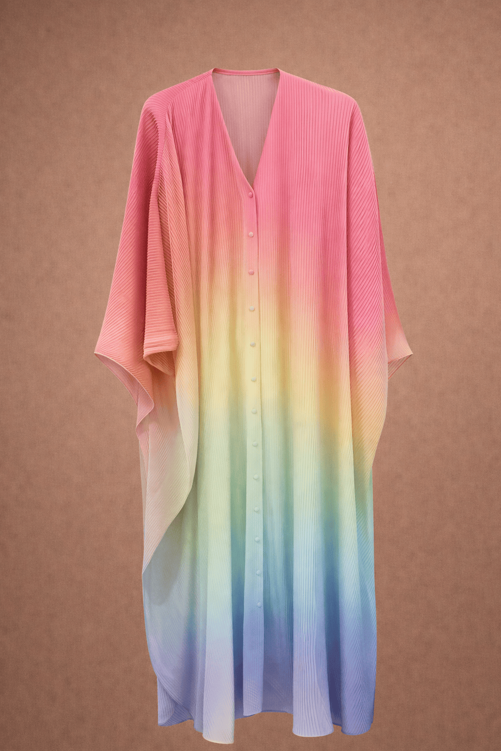 Maison Clad KAFTAN EVANGELIA PLEATED MULTICOLOR MCL00267