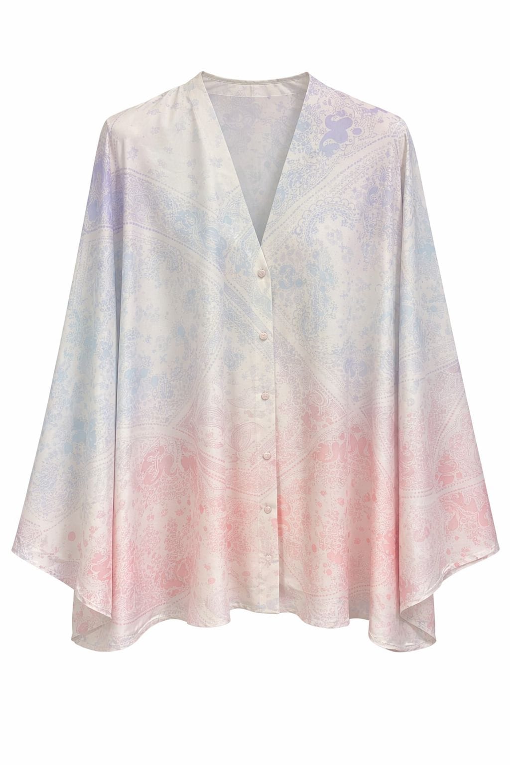 Maison Clad KAFTAN EVE SHORT MAXI SLEEVES BANDANA OFF WHITE MCL00574