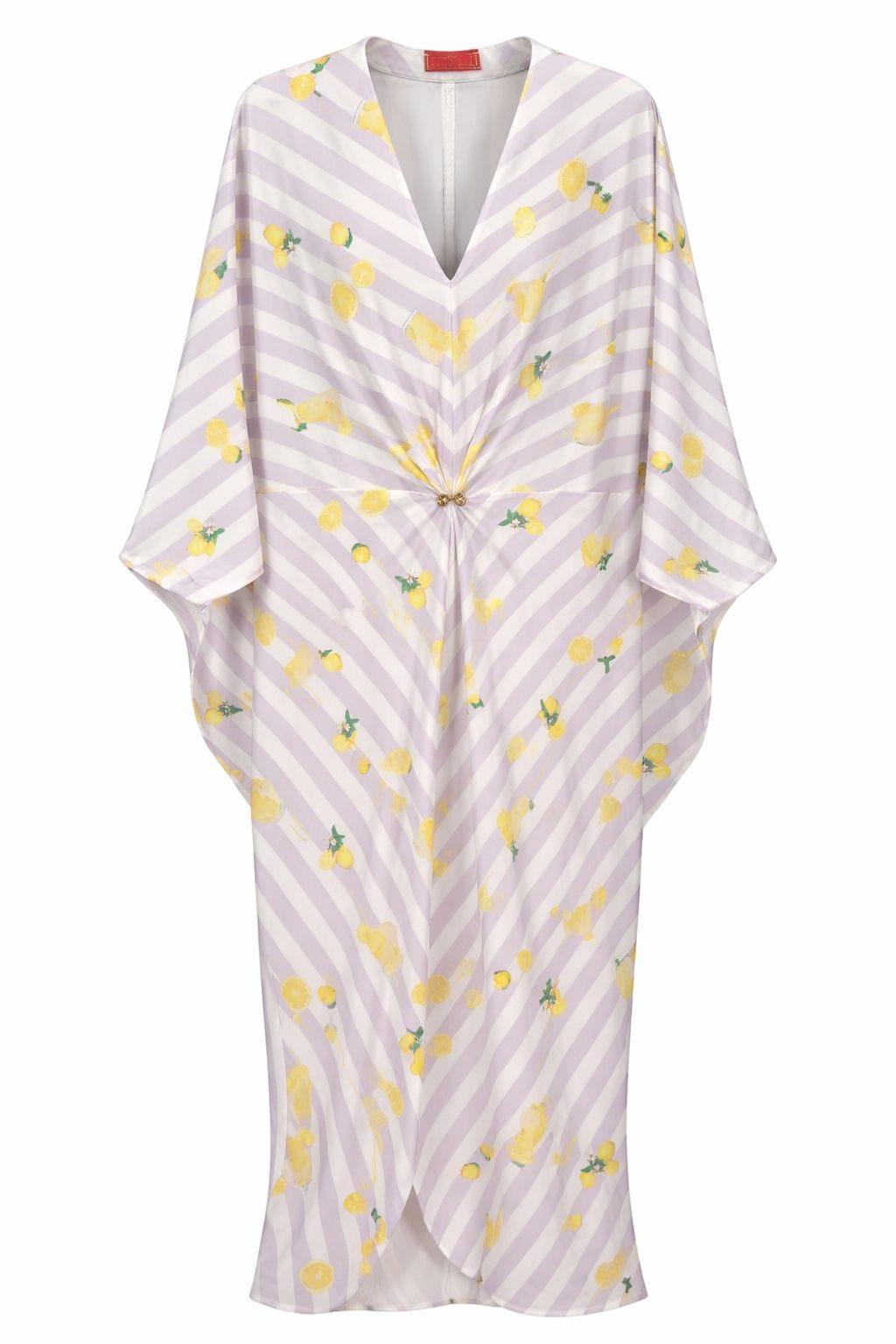 Maison Clad KAFTAN LEMONI STRIPES LEMON MCL00568