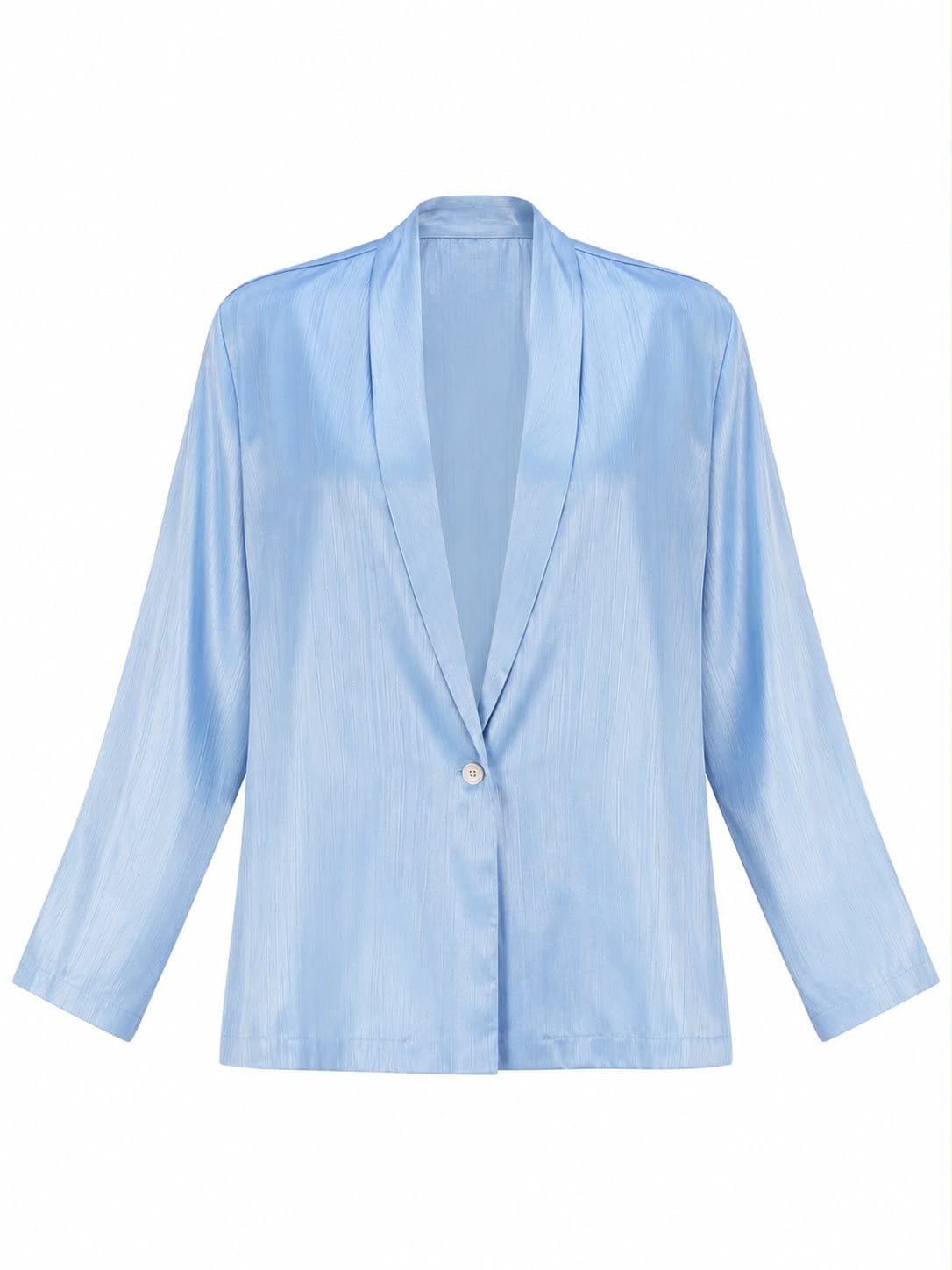 LIGHT BLUE PLEATED SET MCL12769