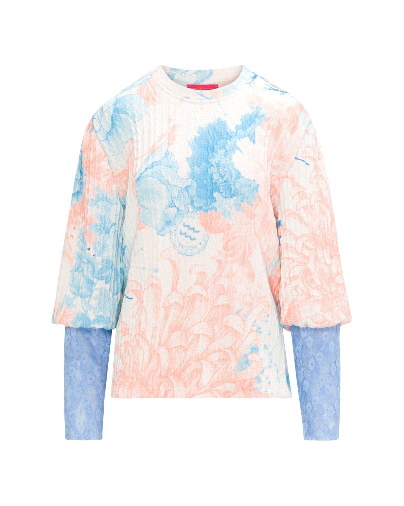 Maison Clad LUCCIA SWEATER BLUE ORANGE MCL0029