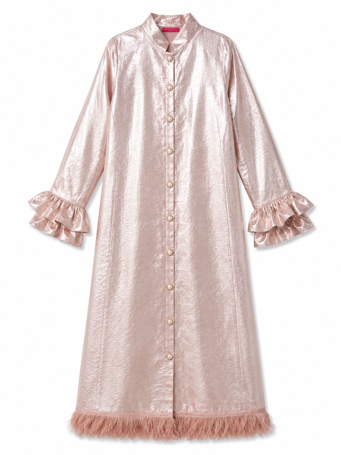 Maison Clad MAXI COATPINK FW MCL11912
