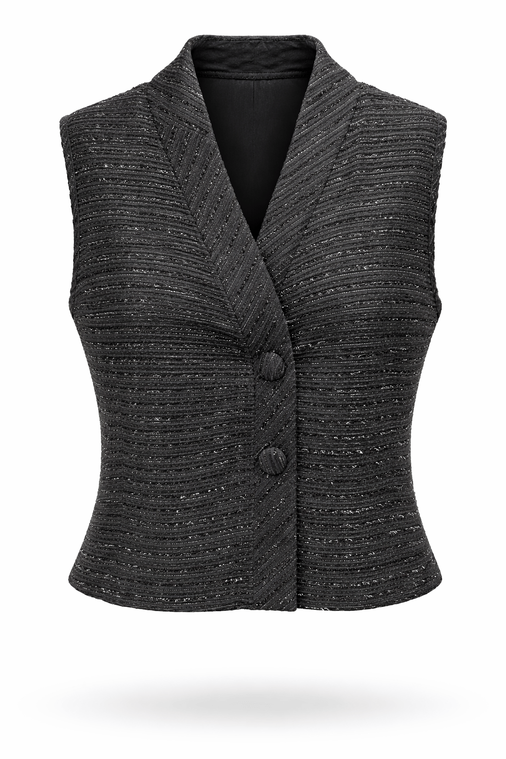 Maison Clad NORA TWEED BLACK MCL0014