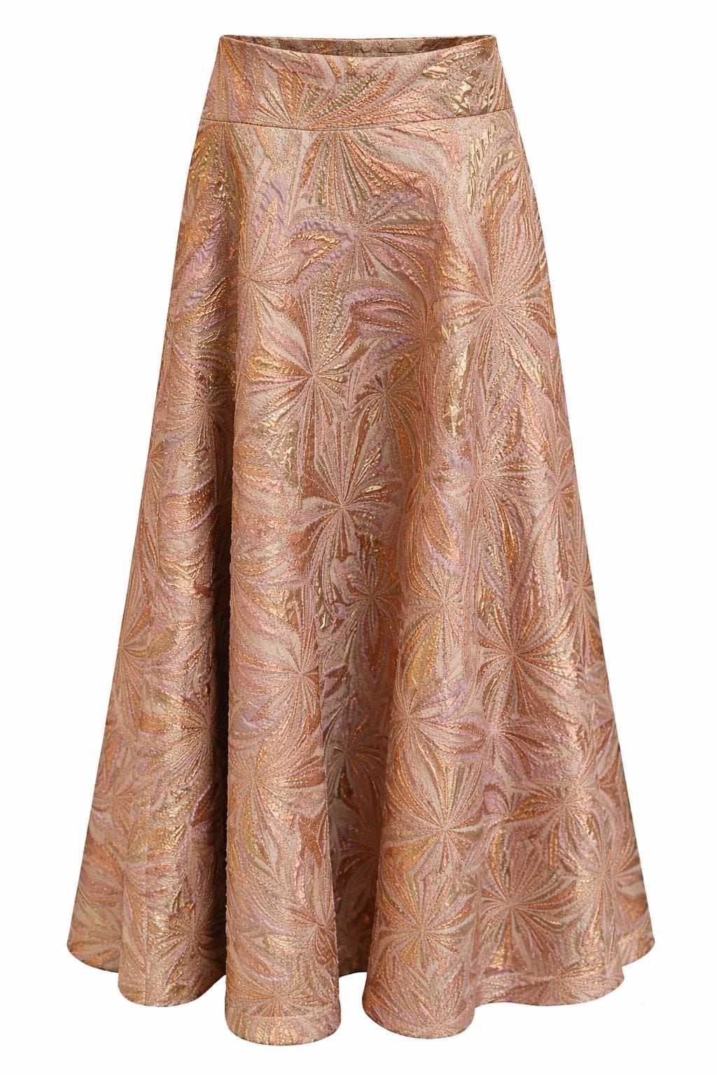 Maison Clad ONE OF A KIND SKIRT FLORAL PINK GOLD MCL00865