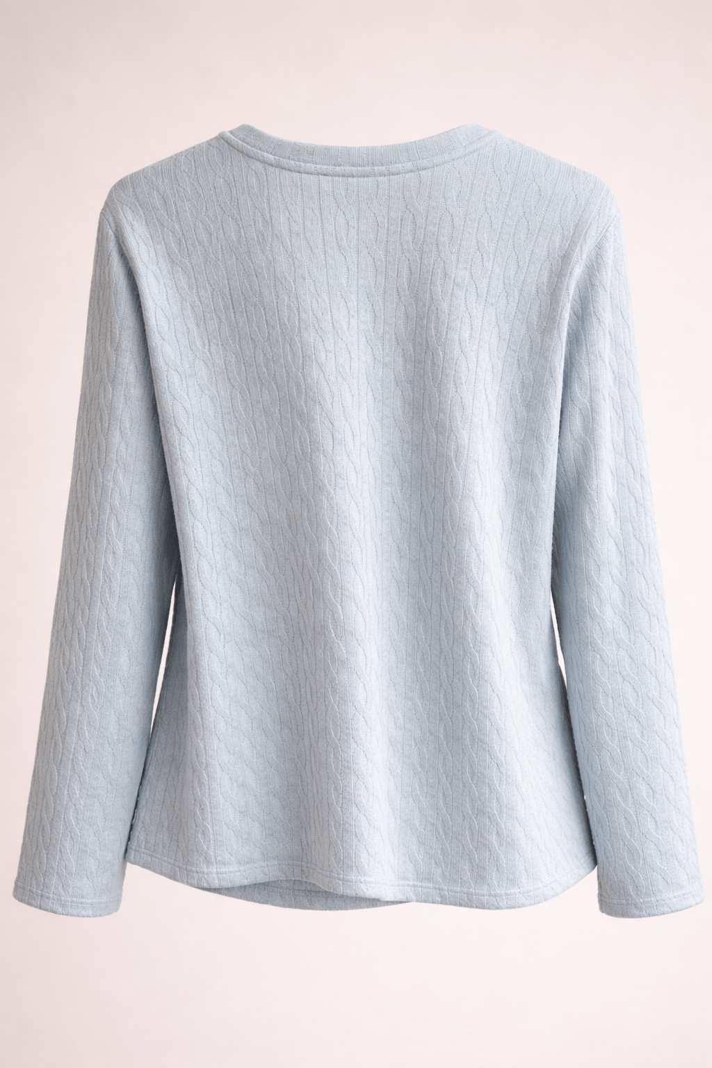 Maison Clad PHIL LONG SLEEVES TEE LIGHT BLUE MCL0045